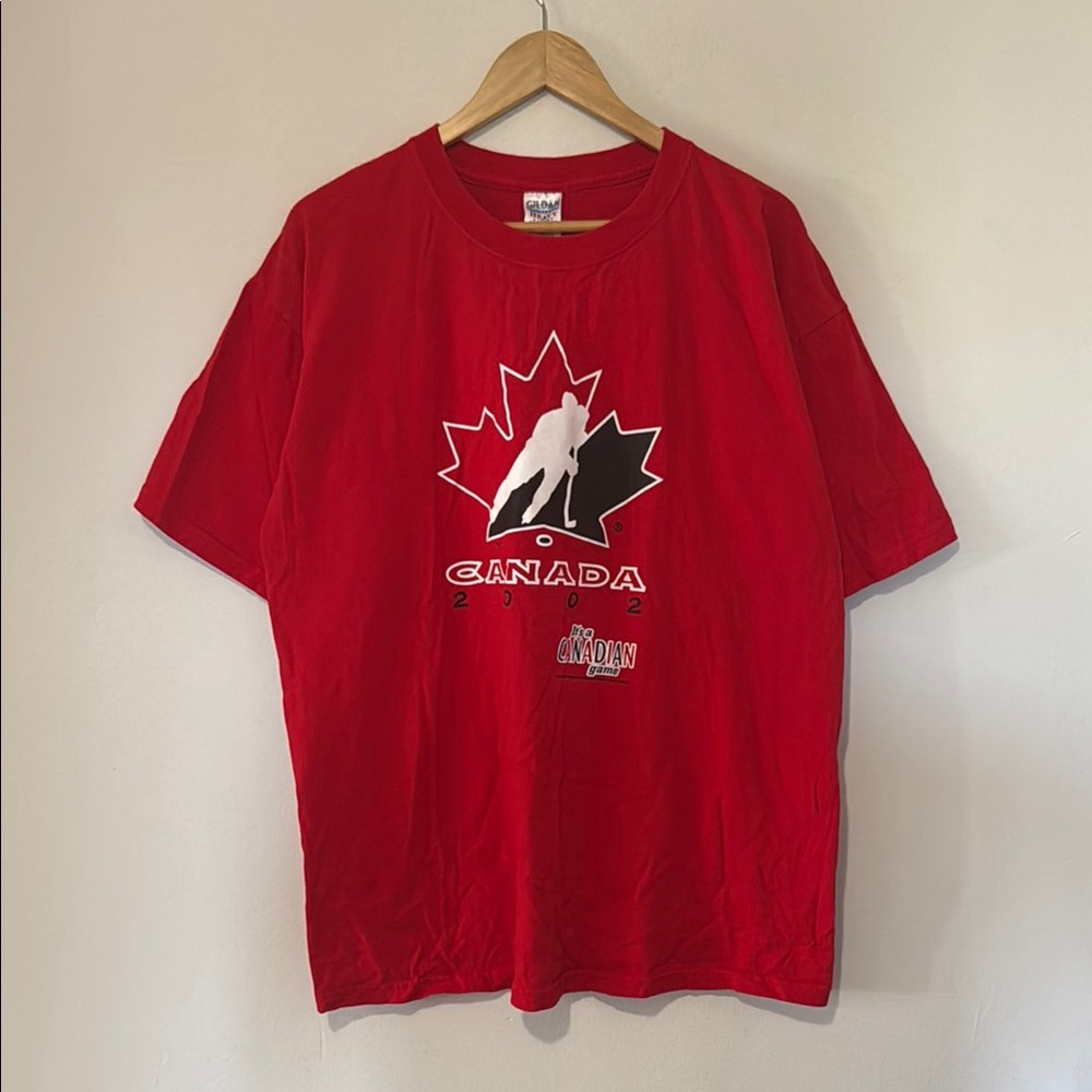 Vintage Molson Canadian Hockey T-Shirt / 2002 / XL